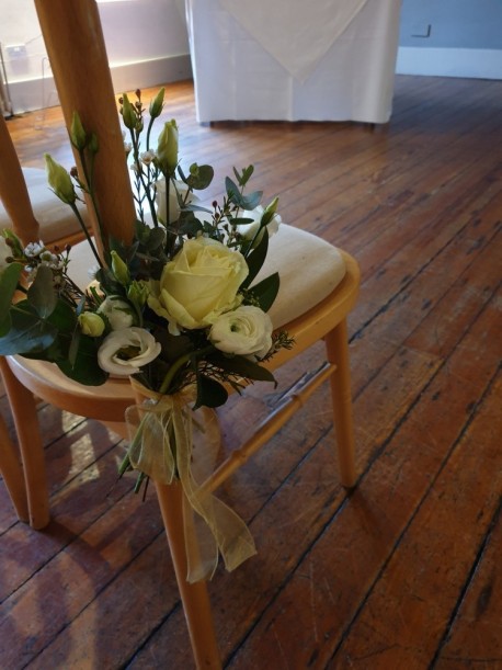 Floral arrangement by Blossom Flowers